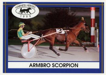 1999 Harness Heroes #2 Armbro Scorpion Front